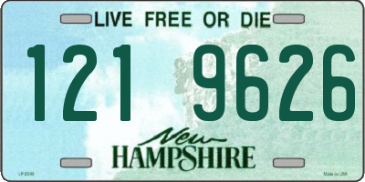 NH license plate 1219626