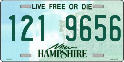 NH license plate 1219656