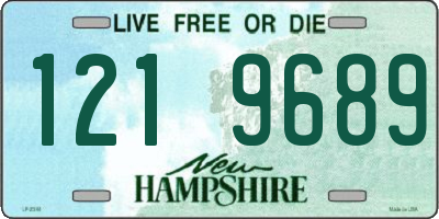 NH license plate 1219689