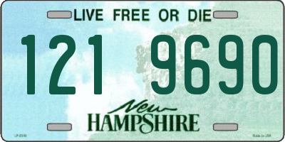 NH license plate 1219690
