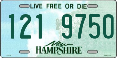 NH license plate 1219750