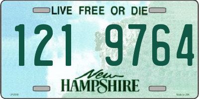 NH license plate 1219764