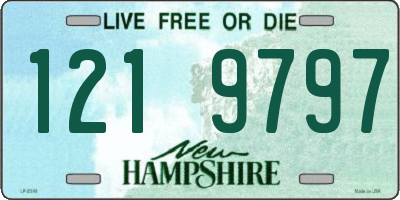 NH license plate 1219797