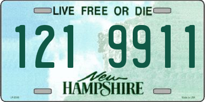 NH license plate 1219911