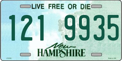 NH license plate 1219935
