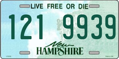 NH license plate 1219939