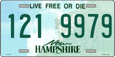 NH license plate 1219979