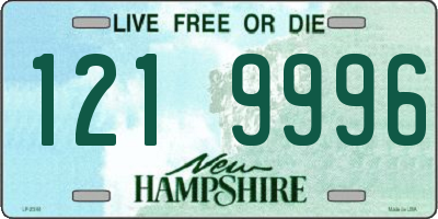 NH license plate 1219996