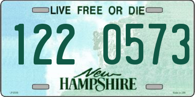 NH license plate 1220573