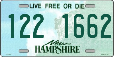 NH license plate 1221662