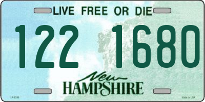 NH license plate 1221680