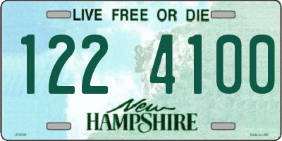 NH license plate 1224100