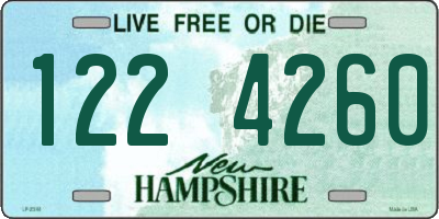 NH license plate 1224260