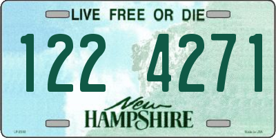 NH license plate 1224271