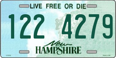 NH license plate 1224279