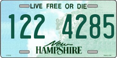 NH license plate 1224285