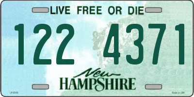 NH license plate 1224371