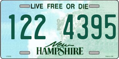 NH license plate 1224395