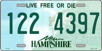 NH license plate 1224397