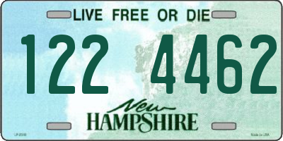 NH license plate 1224462