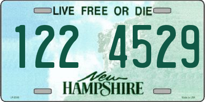 NH license plate 1224529
