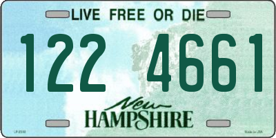 NH license plate 1224661