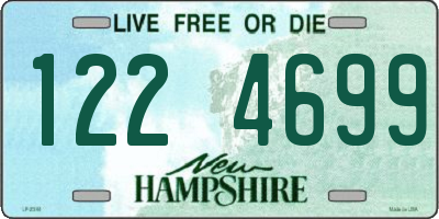 NH license plate 1224699