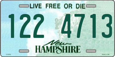 NH license plate 1224713