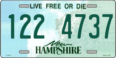 NH license plate 1224737
