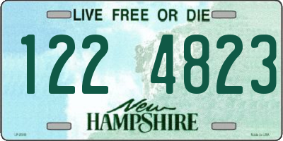 NH license plate 1224823