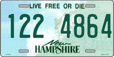 NH license plate 1224864