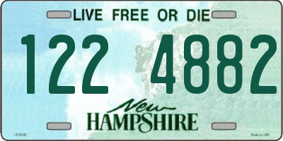 NH license plate 1224882