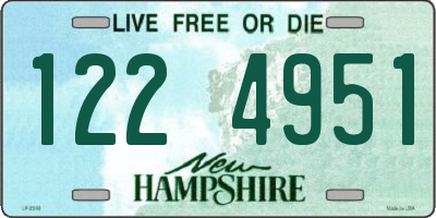 NH license plate 1224951