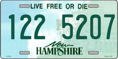 NH license plate 1225207