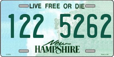 NH license plate 1225262
