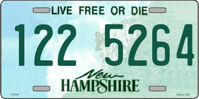 NH license plate 1225264