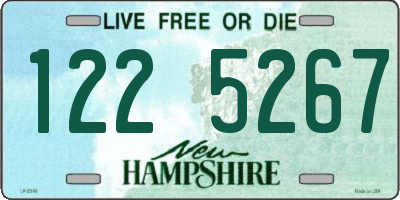 NH license plate 1225267