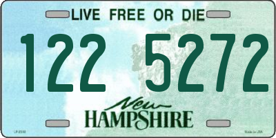 NH license plate 1225272