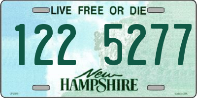 NH license plate 1225277