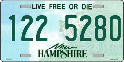 NH license plate 1225280