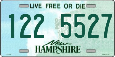 NH license plate 1225527