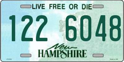 NH license plate 1226048