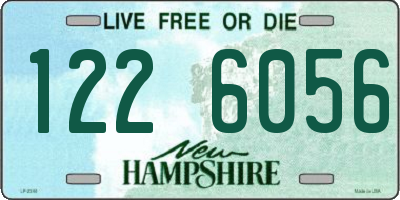 NH license plate 1226056