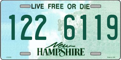 NH license plate 1226119