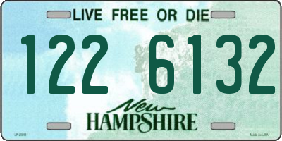 NH license plate 1226132