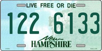 NH license plate 1226133