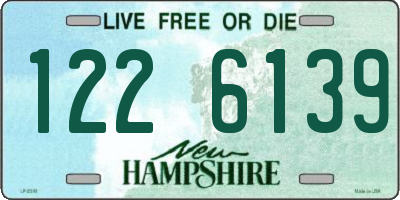 NH license plate 1226139