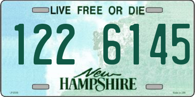 NH license plate 1226145