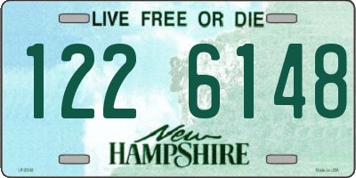 NH license plate 1226148