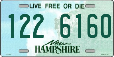 NH license plate 1226160